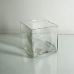 Square vase 12 x 12 cm
